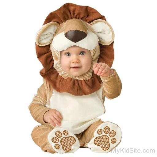 Baby In Lion Costume