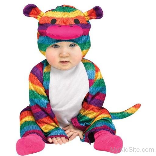 Rainbow Sock Monkey