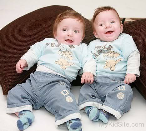 Twins Baby Laughing
