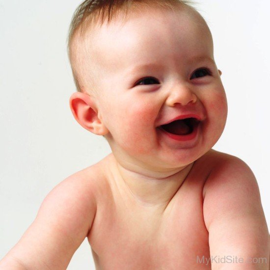 Baby Boy Smiling  Image