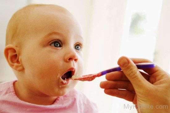 Baby Eating Food