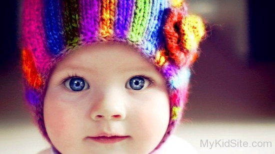 Baby Girl Blue Eyes