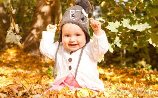 Baby Wearing Hat