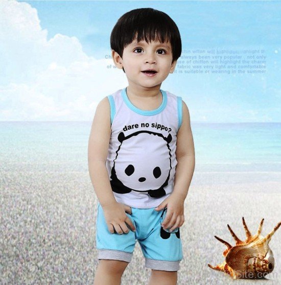 Boy In Sky Blue Dress-MK456033