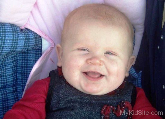 Cute Baby Boy Smiling-MK456049