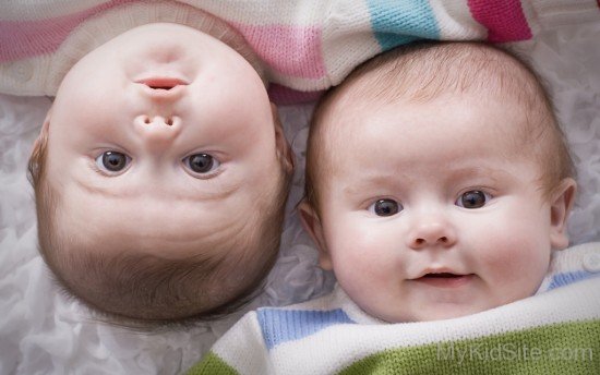 Cute Twins Baby