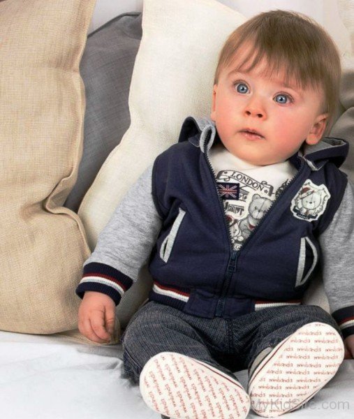 Cutest Baby Boy In Blue Dress-MK456069