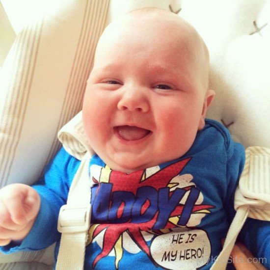 Cutest Baby Boy Smiling Image 