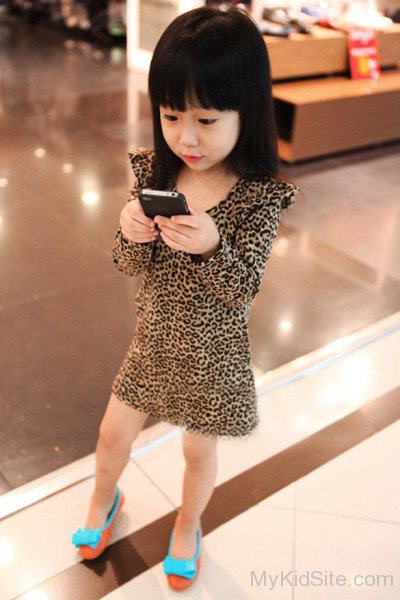 Girl With Mobile