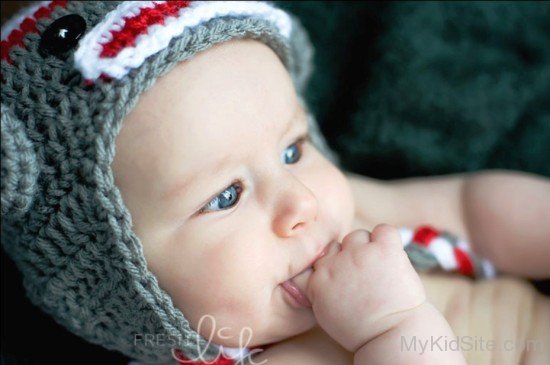 Knitted Cap Baby-MK456107
