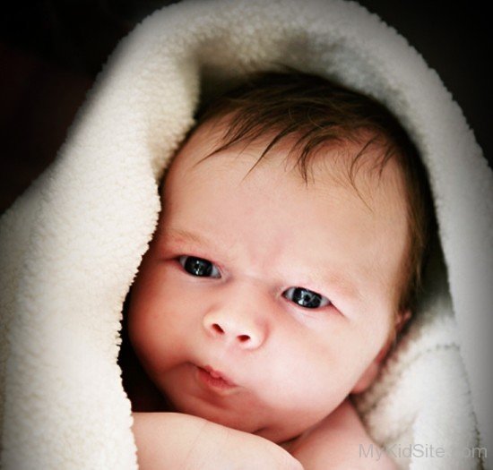 New Baby Boy In Towel-MK456114