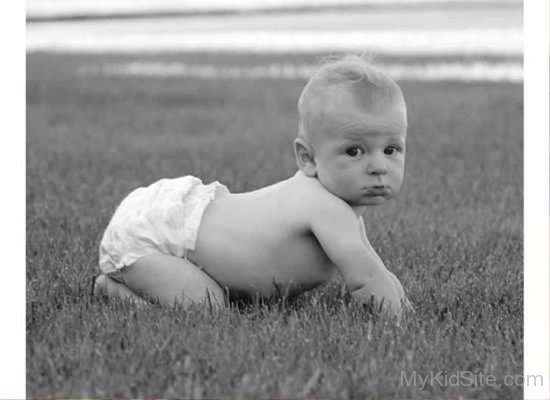 Sweetest Baby Boy In Park