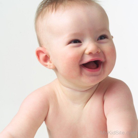 Baby Boy Smiling Image