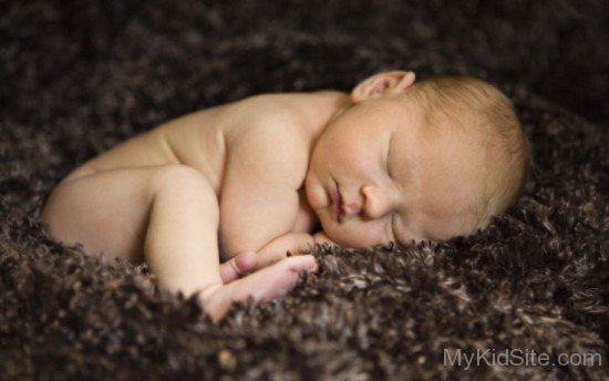 Cute Baby Boy Sleeping