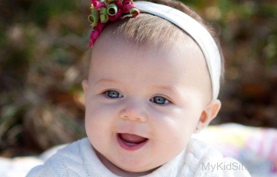 Cute Baby Smiling