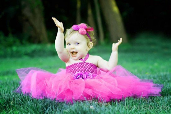 Baby Pink Frock