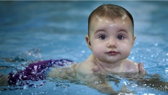 Bathing Baby