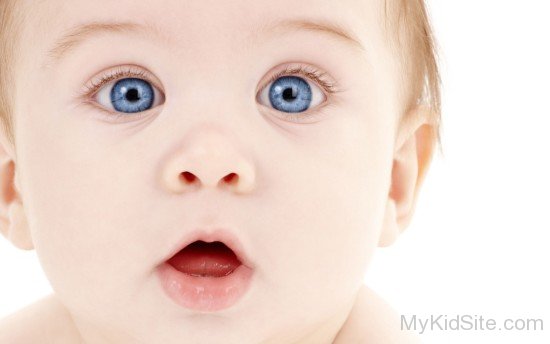 Blue Eyes of Baby-sw122