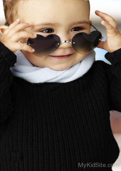 Handsome Baby Boy With Spectacles-sw132